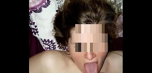  Hot teen facialized with huge load - She swallows it all - ENFJandINFP